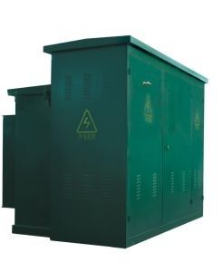 Il cuscinetto all'aperto ha montato la sottostazione compatta del trasformatore combinata trasformatore